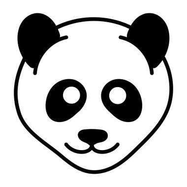 Panda hayvan simgesi, panda simgesi 