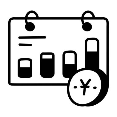 Sunum. Web simgesi basit illüstrasyon 