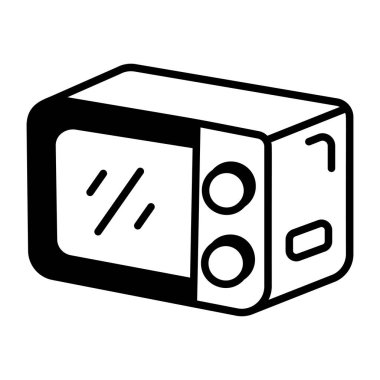 Taşınabilir bir video oynatıcısının satır simgesi 