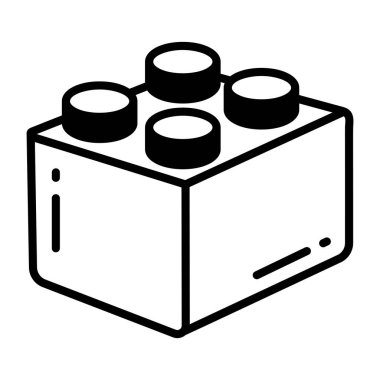 Web için kutu ana hatları çizim vektör simgeleri 