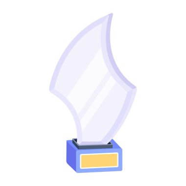 ödül kupa vektör illüstrasyonu 