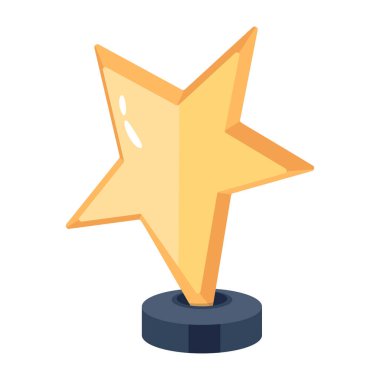 ödül kupa vektör illüstrasyonu 