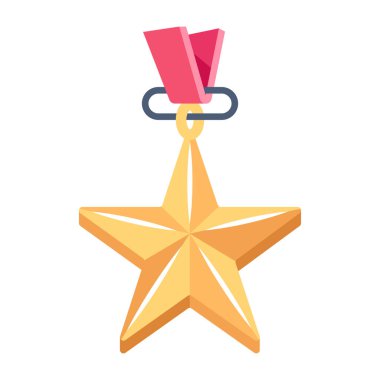 Kurdele izole edilmiş altın madalya 