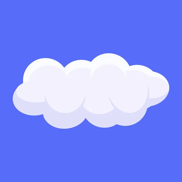 Wolkensymbol Vektorillustration — Stockvektor