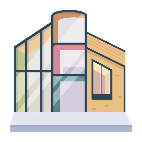 Σπίτι Διανυσματικό Σχεδιασμό Απεικόνισης — Διανυσματικό Αρχείο