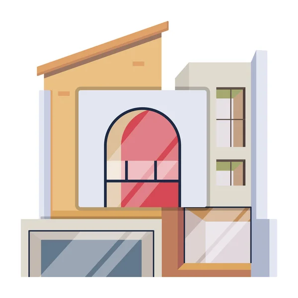 House Vector Illustration Design — Stock Vector
