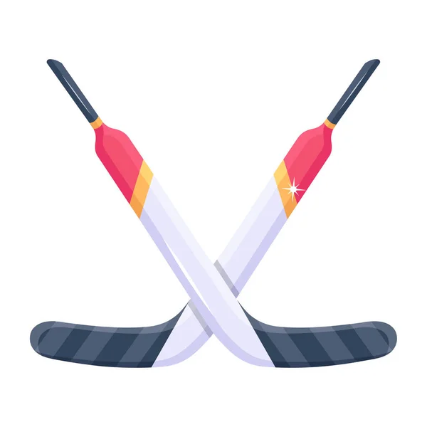 Хоккей Шайбой — стоковый вектор