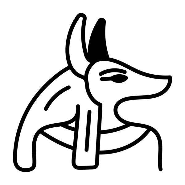 Illustrazione Vettoriale Simbolo Egizio — Vettoriale Stock