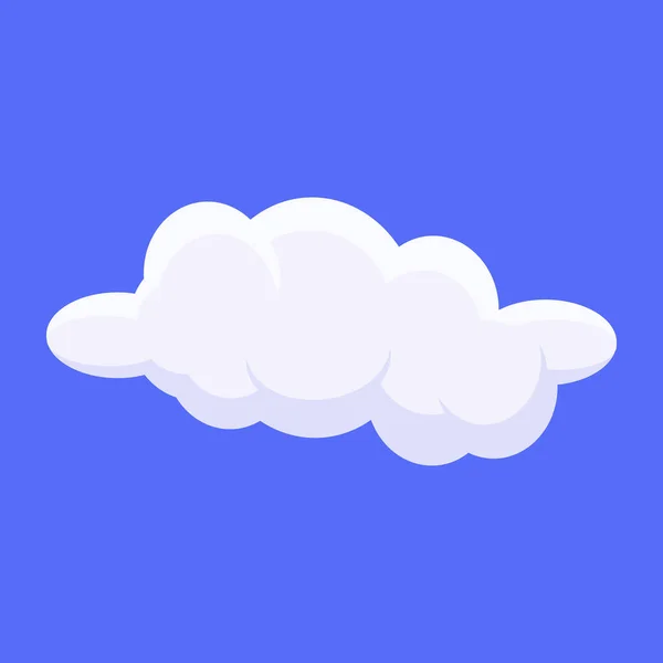 雲のアイコン ベクターイラスト — ストックベクタ