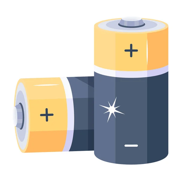 Batterieenergie Und Energietechnologie — Stockvektor