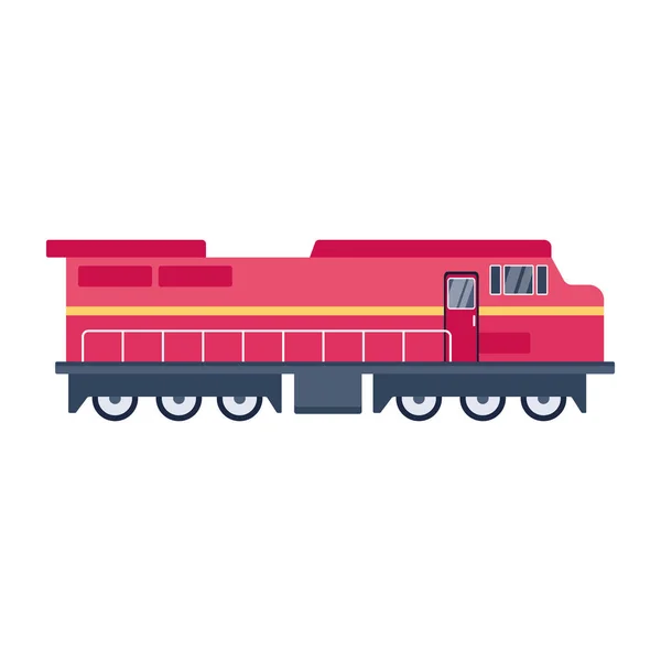 Tren Vagón Aislado Icono Vector Ilustración — Archivo Imágenes Vectoriales