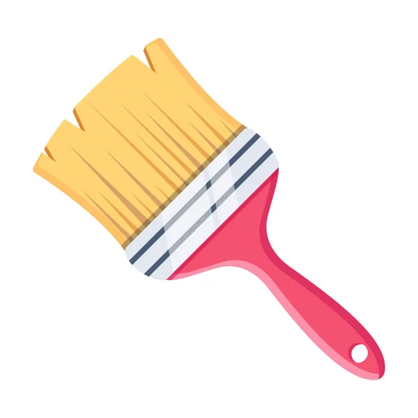 Paint Brush Isolated Icon Vector Illustration — Stock Vector