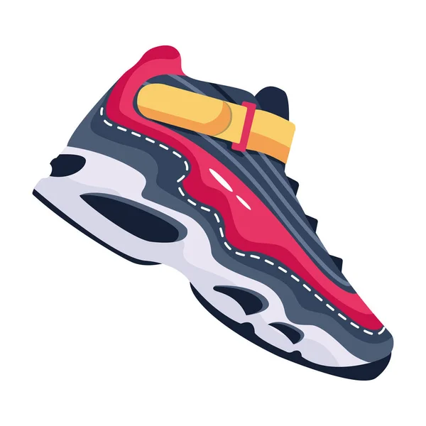 Deporte Zapato Icono Vector Ilustración Diseño — Archivo Imágenes Vectoriales