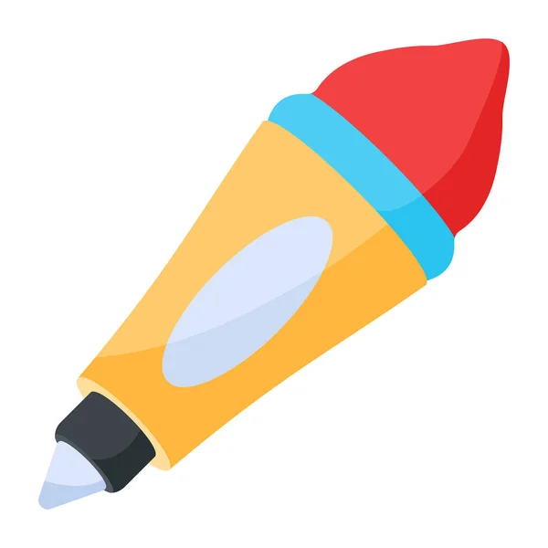 Dessin Icône Crayon Illustration Vectorielle — Image vectorielle