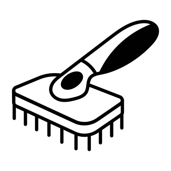 Brush Icon Vector Illustration Simple Design — Vector de stock