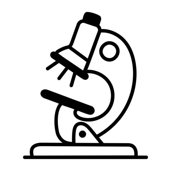 Векторна Ілюстрація Піктограми Мікроскопа — стоковий вектор