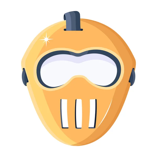 Premium Πολύχρωμο Εικονίδιο Μιας Μάσκας Τερματοφύλακα — Διανυσματικό Αρχείο