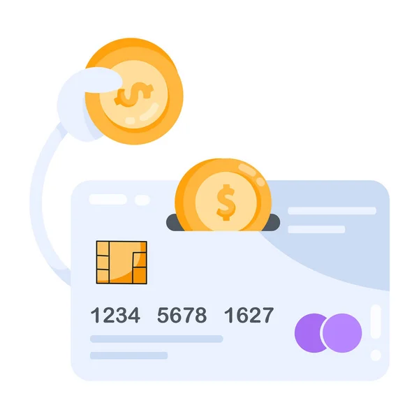 Φόντο Διανυσματική Απεικόνιση Πιστωτικών Καρτών — Διανυσματικό Αρχείο
