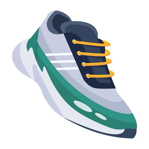 Sneakers Icon Vector Illustration — Stock Vector