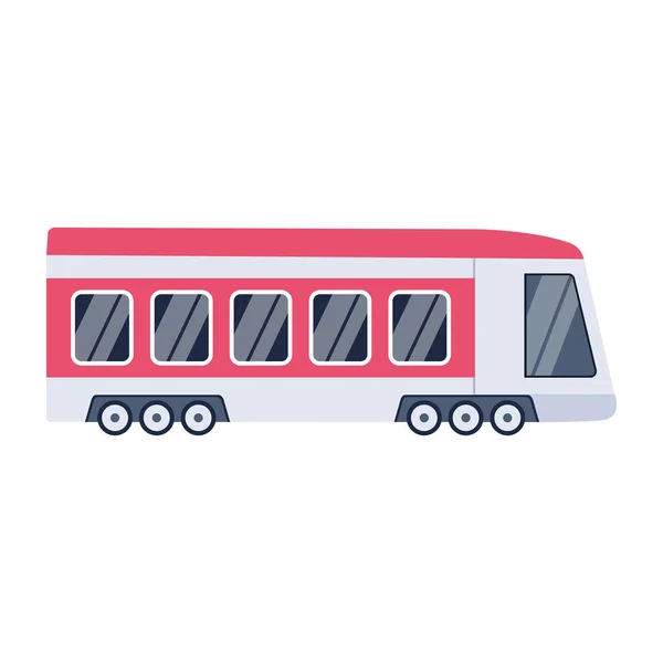 Tåg Vagn Isolerad Ikon Vektor Illustration — Stock vektor