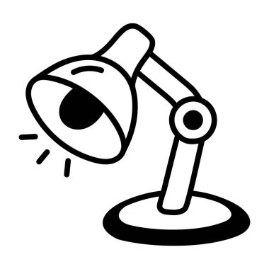 tablo lamba simgesi, vektör illüstrasyonu