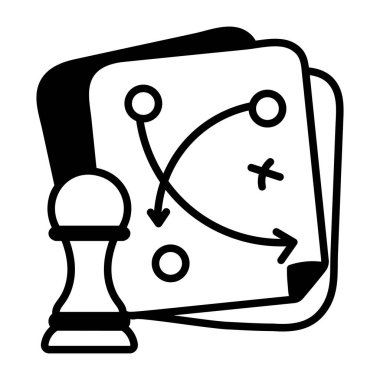 oyun tasarımı simgesi vektör resimleme arkaplanı 