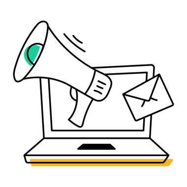 promosyon, vektör illüstrasyonu basit tasarım