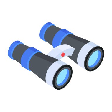 Dürbün simgesi, izometrik biçim 