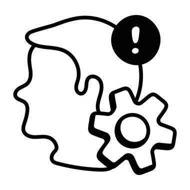 Dişliler. Web simgesi basit tasarım 