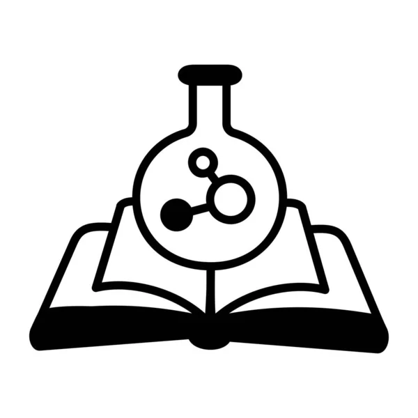 Ikona Wektora Linii Nauki Technologii — Wektor stockowy