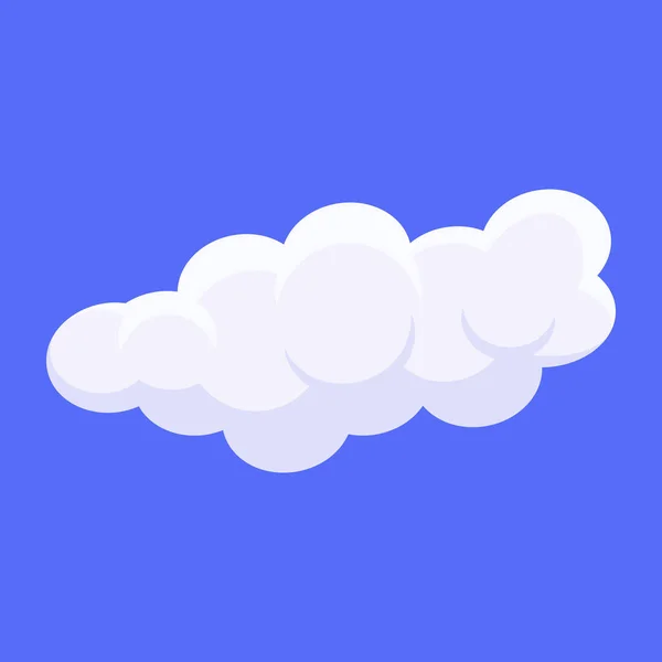 Ikona Chmury Ilustracja Wektora — Wektor stockowy