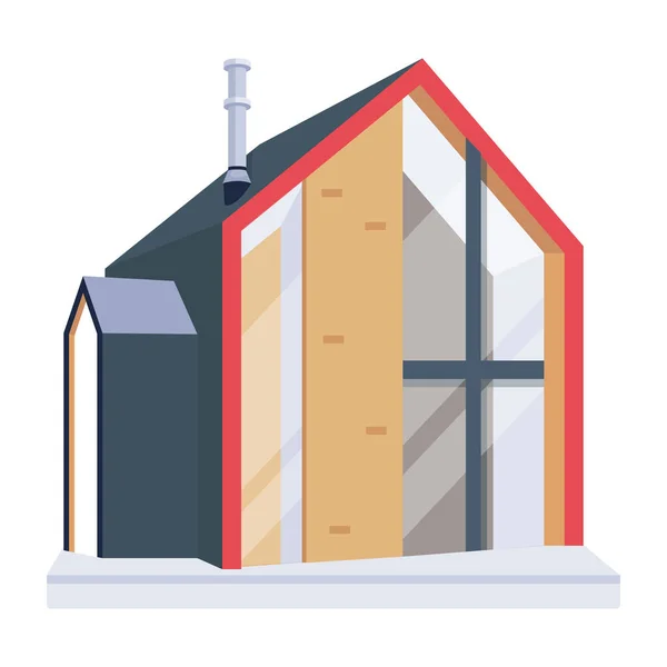 House Style Vector Illustration — Stock Vector