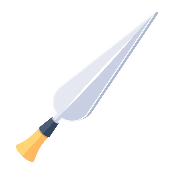 Значок Ножа Плоская Иллюстрация Иконки Вектора Ножа Веб Дизайна — стоковый вектор