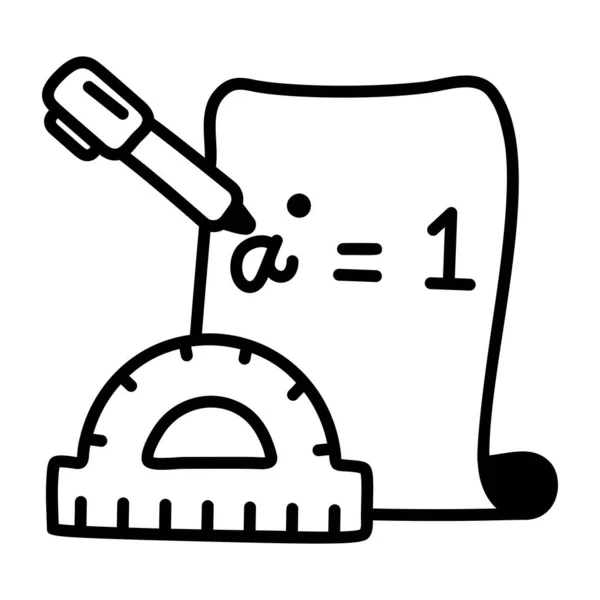 Μαθηματικός Τύπος Διανυσματική Απεικόνιση Απλός Σχεδιασμός — Διανυσματικό Αρχείο