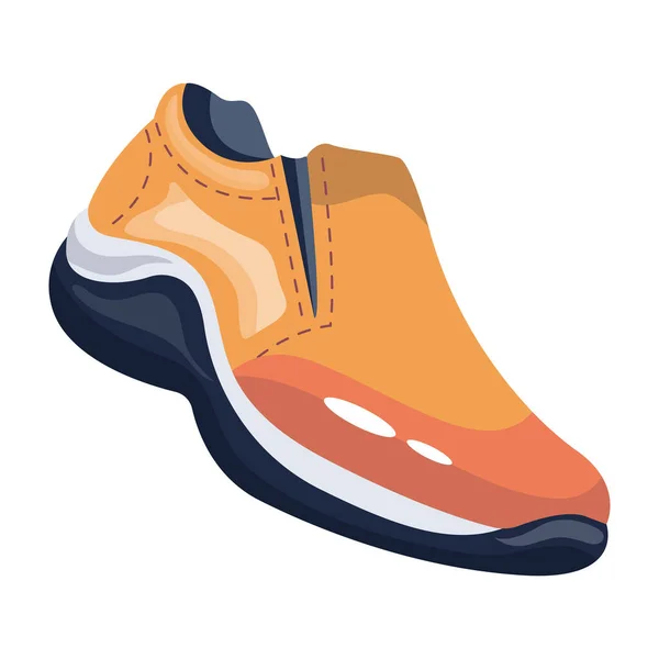 Shoe Icon Cartoon Style Isolated White Background Shoe Symbol — Stock Vector