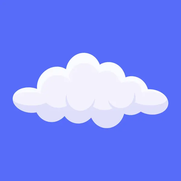 Icône Cloud Illustration Vectorielle — Image vectorielle