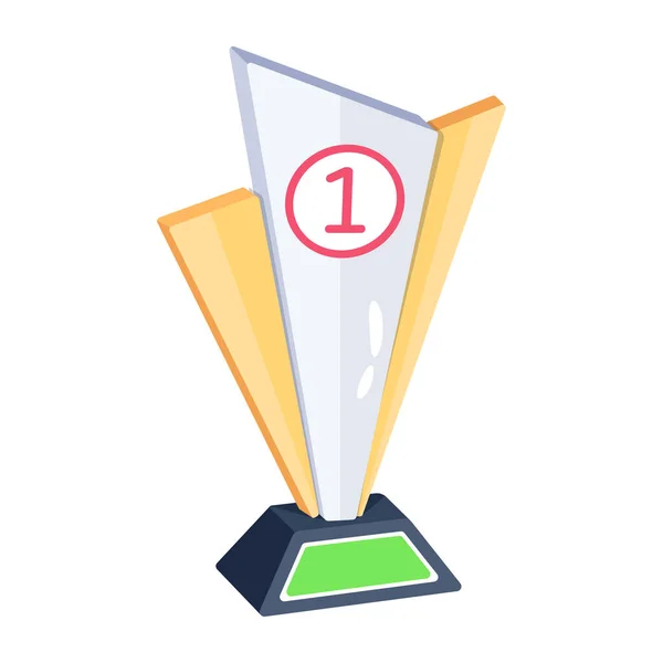 Trophy Cup Winner Award Vector Illustration Design — Stock Vector