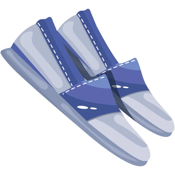 Zapatos Aislados Vector Ilustración — Vector de stock