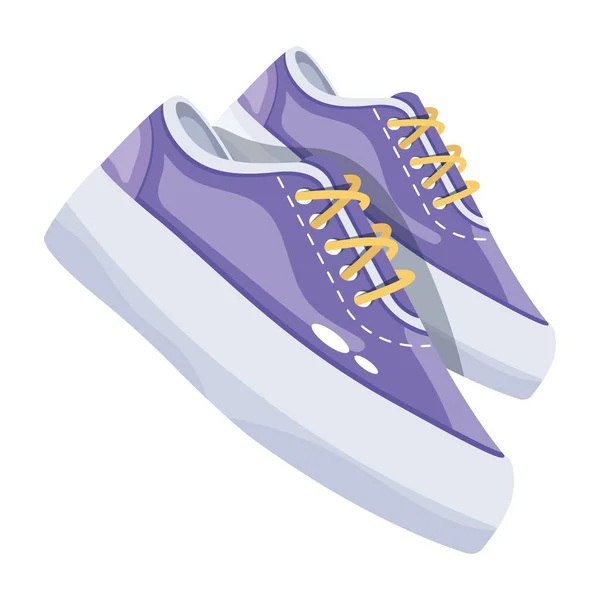 Sneakers Isolated Vector Illustration — Stock Vector