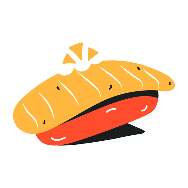 Ilustración Vectorial Icono Sushi — Vector de stock