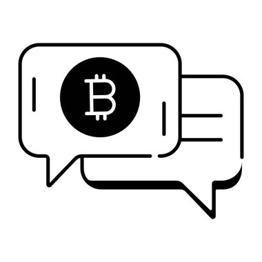 Şifreleme Para Piyasası Doğrusal Simgesi