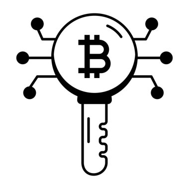 Moda Şifreleme Varlıkları Doğrusal Simgesini Ayarladı