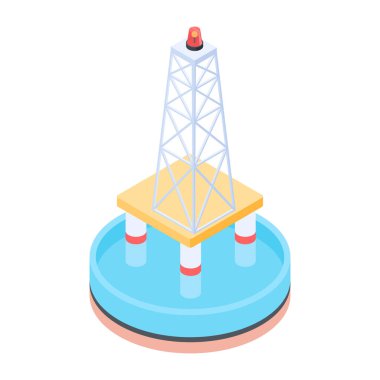 Petrol rafinerisinin ikonu