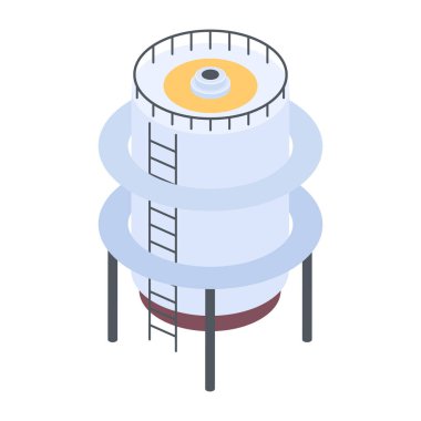 Petrol rafinerisinin ikonu