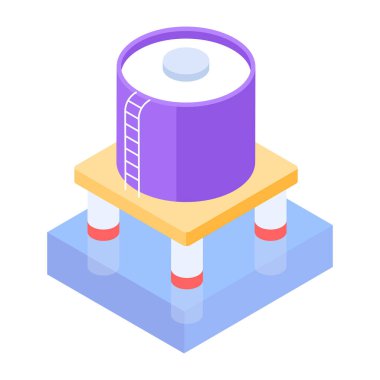 Petrol rafinerisinin ikonu