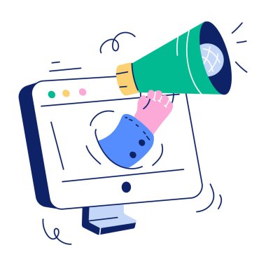 El Çizimi Eğitimin Mini İllüstrasyonu