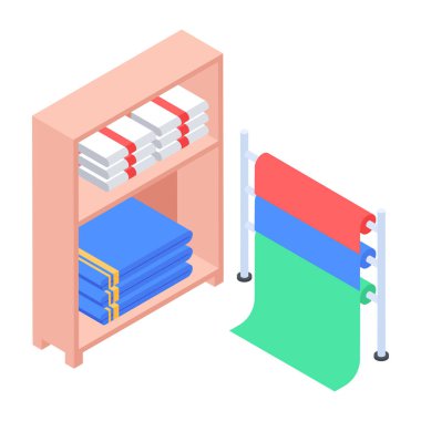 Fotoğraf arkaplanının Isometric simgesi