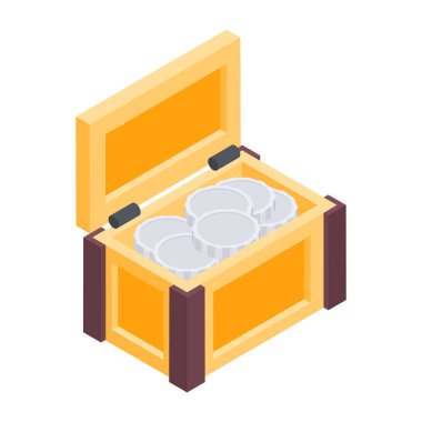 Moda Oyun Bileşenleri Isometric simgesi