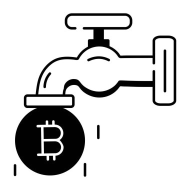 Moda Şifreleme Ticareti Doğrusal Simgesi