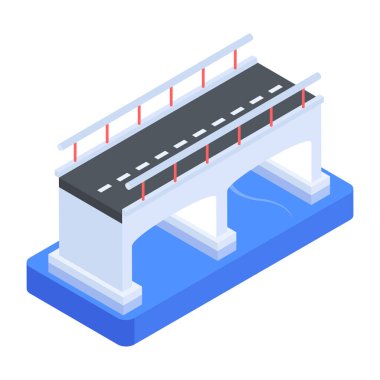 Bridge simgesini, izometrik stili